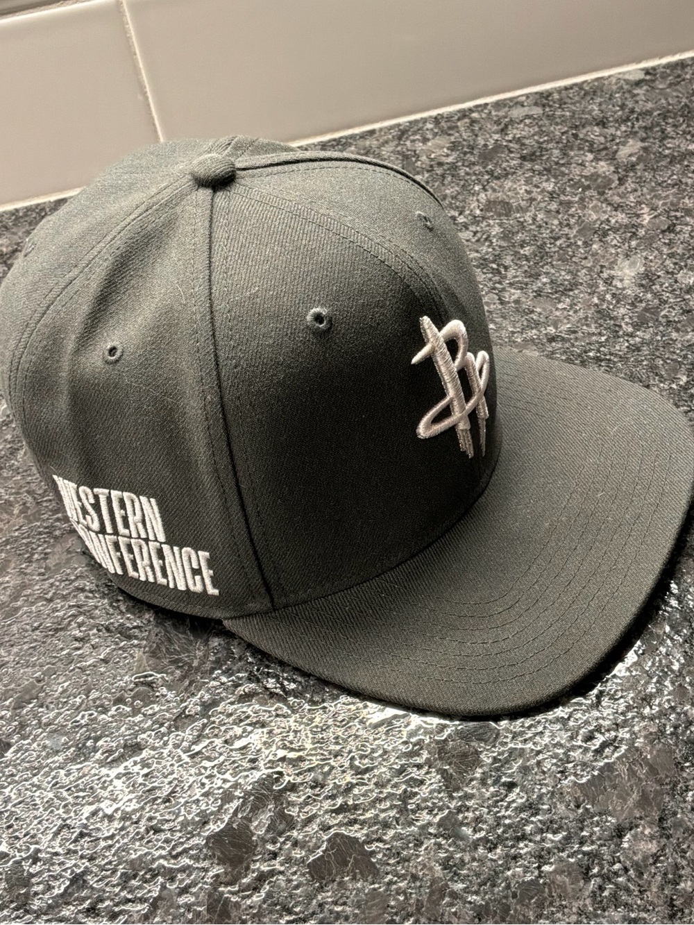 ‘47 brand Houston Rockets gray adjustable strap back flat brim cap